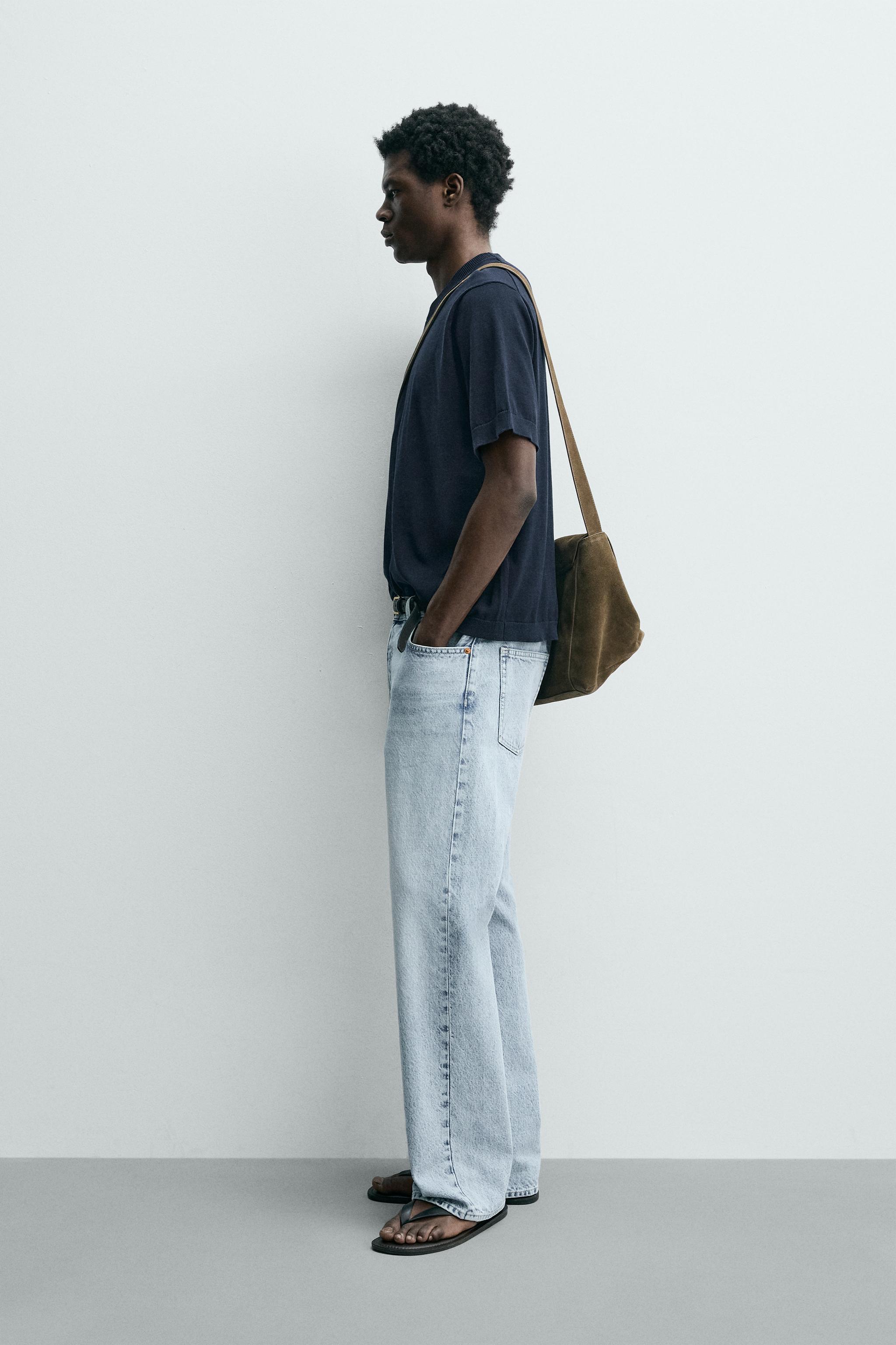 LIGHTWEIGHT COTTON KNIT T-SHIRT